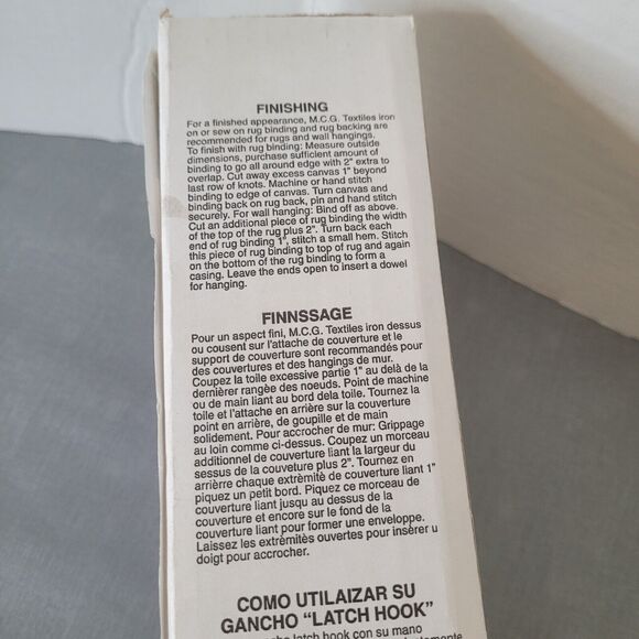 NEW Graph N latch Pillow Kit Butterfly craft hobby kids fun homeschool 13X10 rug - Picture 8 of 9